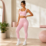 Women’s High-Waisted Yoga Set – Butt-Lifting Activewear 1